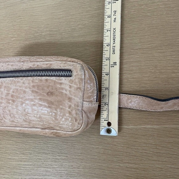 Maxon Collection Leather Belt Bag Soft Italian Leather Fanny Pack - Picture 8 of 9